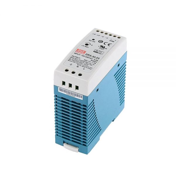 Mean Well Single Output Switching Power Supply DRA-40 series