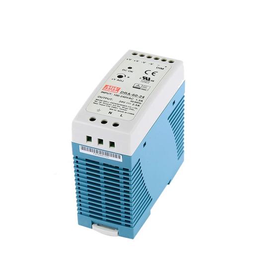 Mean Well Single Output Switching Power Supply DRA-60 series
