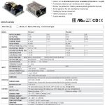 Mean Well Single Output with Battery Charger UPS Function PSC-60 series