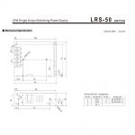 Mean Well Single Output Switching Power Supply LRS-50 series