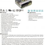 Mean Well Single Output Switching Power Supply LRS-75 series