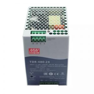 Mean Well Three Phase Industrial DIN RAIL with PFC Function TDR-480
