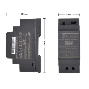 Mean Well Ultra Slim Step Shape DIN Rail HDR-30 series