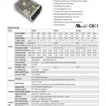 Mean Well Quad Output Switching Power Supply RQ-85 series