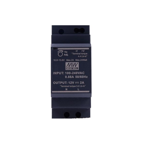 Mean Well Ultra Slim Step Shape DIN Rail HDR-30 series