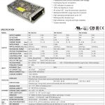 Dual Output Switching Power Supply RD-125 series