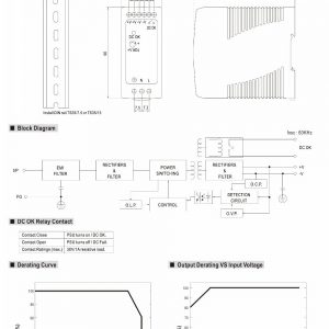 Mean Well Single Output Industrial DIN Rail Power Supply MDR- 40 series