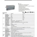 Mean Well Three Phase Industrial DIN RAIL Power Supply DRT-960 series