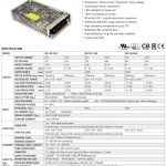 Dual Output Switching Power Supply RD-125 series