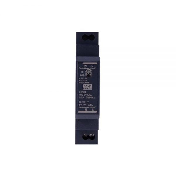 Mean Well Ultra Slim Step Shape DIN Rail HDR-15 series