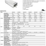 Mean Well Single Output Power Supply SE-1000 series
