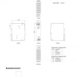 Mean Well Single Output Industrial DIN RAIL EDR-150-24