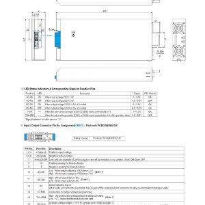 Mean Well Front End Power System RCP-1000 series