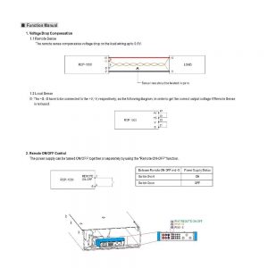 Mean Well Front End Power System RCP-1000 series