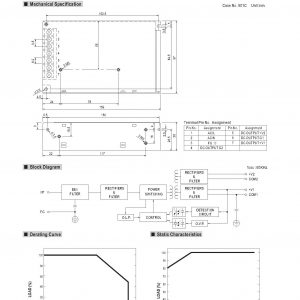 Mean Well Dual Output Switching Power Supply RID-85 series