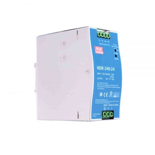 Mean Well Single Output Industrial DIN RAIL NDR-240 series