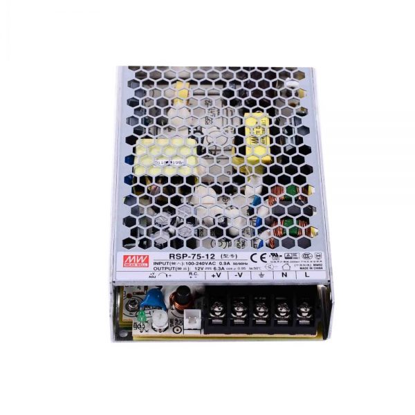 Mean Well Single Output with PFC Function RSP-75 series