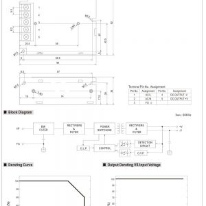 Single Output Switching Power Supply RS-35 series