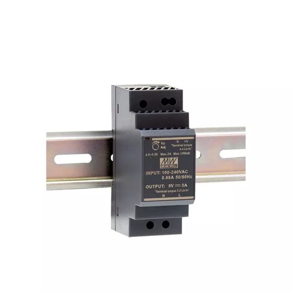 Mean Well Ultra Slim Step Shape DIN Rail HDR-30 series