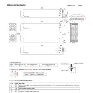 Mean Well Power Supply with Single Output RST-5000 series