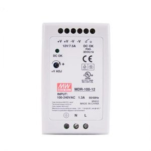 Mean Well Single Output Industrial DIN Rail Power Supply MDR-100 series