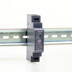 Mean Well Ultra Slim Step Shape DIN Rail HDR-15 series