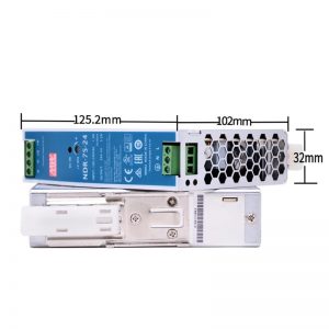 Mean Well Single Output Industrial DIN RAIL NDR-75 series