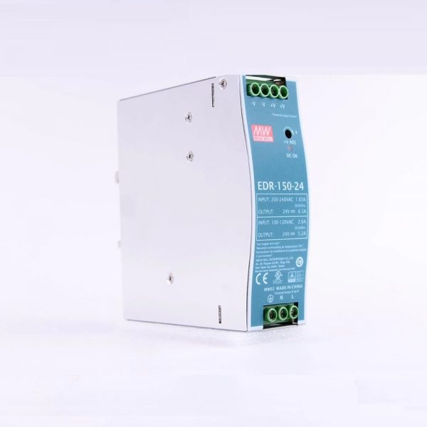 Mean Well Single Output Industrial DIN RAIL EDR-150-24
