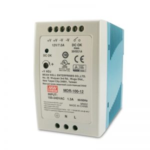 Mean Well Single Output Industrial DIN Rail Power Supply MDR-100 series