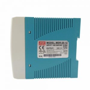 Mean Well Single Output Industrial DIN Rail Power Supply MDR-20 series