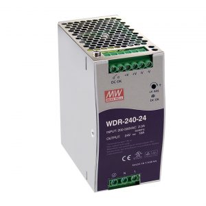 Mean Well Single Output Industrial DIN RAIL Power Supply WDR-240 series