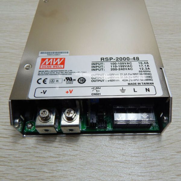 Mean Well Power Supply with Single Output RSP-2000 series
