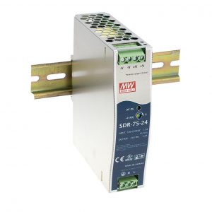 Mean Well Single Output Industrial DIN RAIL with Power Supply SDR-75