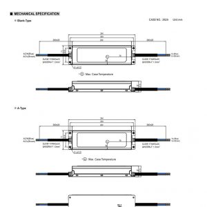 Mean Well Constant Current Mode LED Driver ELG-200-C series