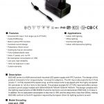 Mean Well Single Output LED Power Supply GSC40E series