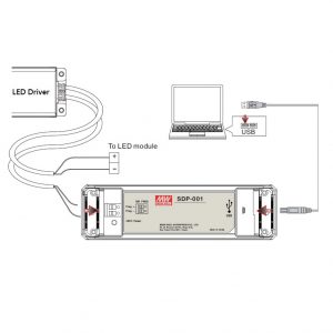 Mean Well Smart Timer Dimming Programmer SDP-001