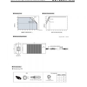Mean Well AC-DC High Reliability Industrial Adaptor GST220A series