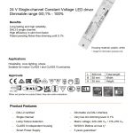 Power supply with OTi DALI 160/220-240/24 1CH