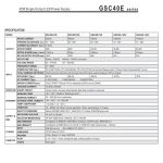 Mean Well Single Output LED Power Supply GSC40E series