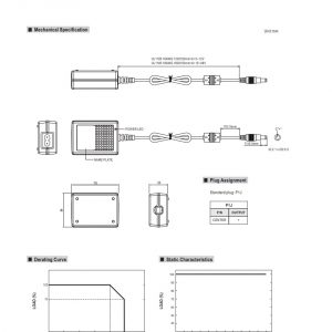 Mean Well 18W AC-DC Industrial Adaptor GS18B series