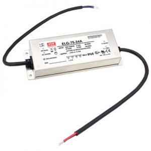 Mean Well Constant Voltage Constant Current LED Driver ELG-75 series