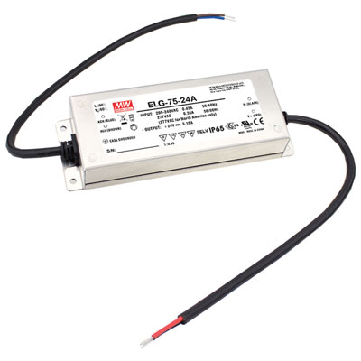 Mean Well Constant Voltage Constant Current LED Driver ELG-75 series
