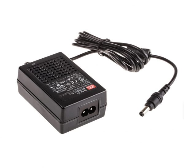 Mean Well 18W AC-DC Industrial Adaptor GS18B series
