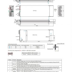 Mean Well Intelligent Single Output Battery Charger DBU-3200 series