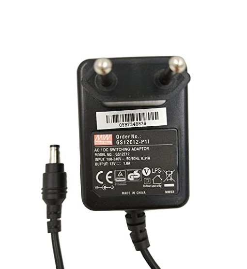 Mean Well 12W AC-DC Industrial Adaptor GS12E series