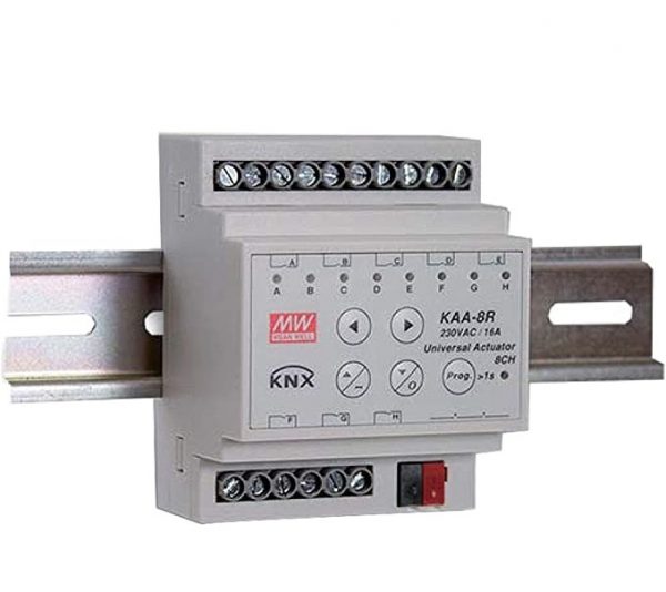 Mean Well KNX Universal Actuator KAA-8R