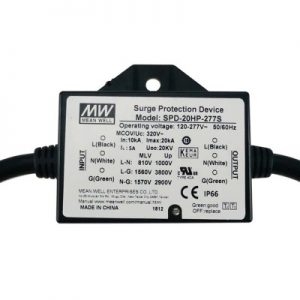 Mean Well High Performance Surge Protection Device SPD-20HP series
