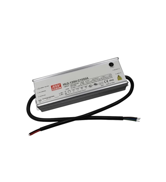 Mean Well Constant Current Mode LED Driver HLG-120H-C series