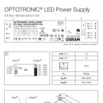 Power supply with OTi DALI 160/220-240/24 1CH
