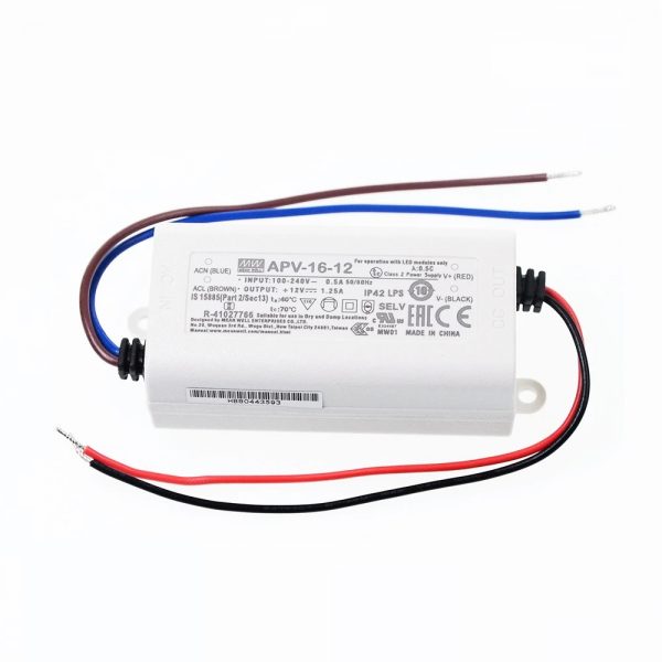 Mean Well Single Output Switching Power Supply APV-16 series